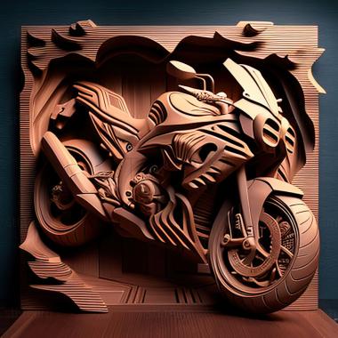 3D модель BMW K 1200 R (STL)